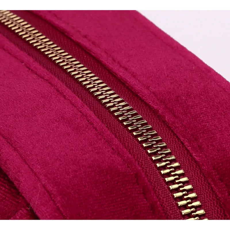 Sac banane en velours - Chic&Luxe