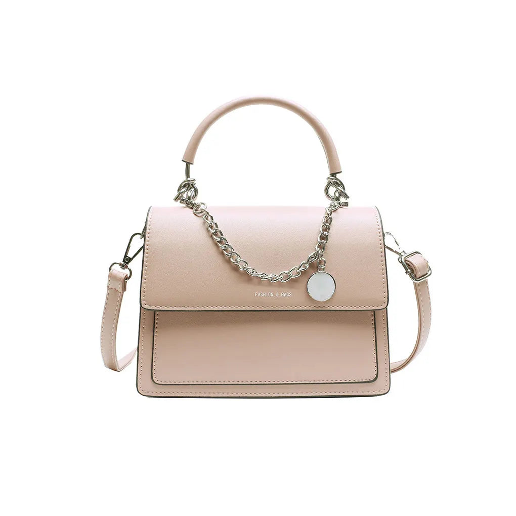 Sac a main banane en cuir beige